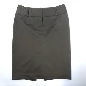 Express Olive Green Skirt